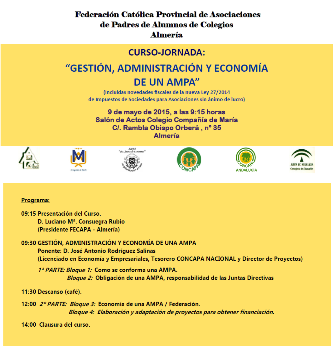 Administración AMPAS